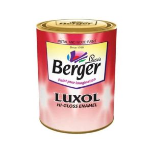 Berger Luxol 500ml Signal Red Hi Gloss Enamel Paint